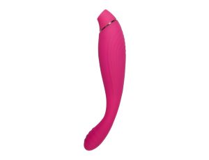 JOS Danvi vibrator with vacuum wave stimulation, silicone, pink, 21.5 cm - image 2