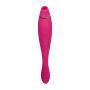 JOS Danvi vibrator with vacuum wave stimulation, silicone, pink, 21.5 cm - 5