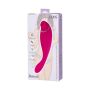 JOS Danvi vibrator with vacuum wave stimulation, silicone, pink, 21.5 cm - 10