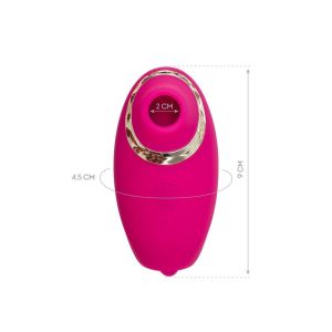 JOS Multifunctional stimulator of erogenous zones Nimka, silicone, pink, 9 cm - image 2