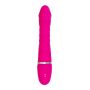 JOS Thrusting and sucking vibrator To-Frolly, silicone, pink, 21,5cm - 4