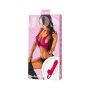 JOS Thrusting and sucking vibrator To-Frolly, silicone, pink, 21,5cm - 11