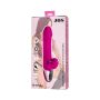 JOS Thrusting and sucking vibrator To-Frolly, silicone, pink, 21,5cm - 12