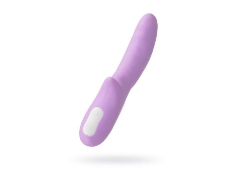 JOS JRotator vibrator MERRY-GOR, silicone, purple, 20.7 cm