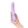 JOS JRotator vibrator MERRY-GOR, silicone, purple, 20.7 cm - 8