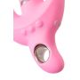 JOS Vibrator with clitoral stimulator JOS Twistme, silicone, pink, 19.5 cm - 14