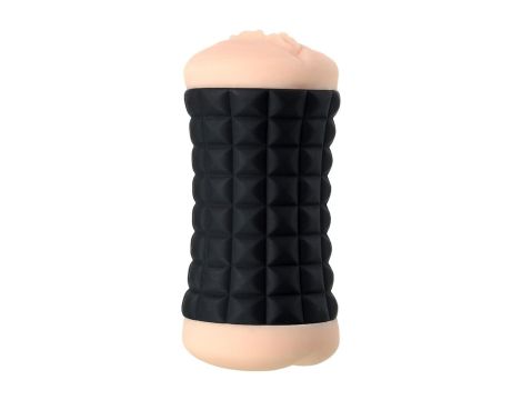 JOS JANICE, Masturbator double-sided, TPR, fleshy, 14.5 cm - 3