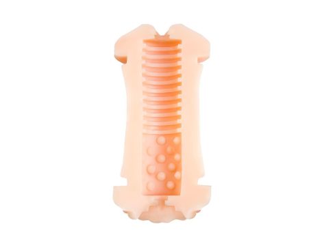 JOS JANICE, Masturbator double-sided, TPR, fleshy, 14.5 cm - 11