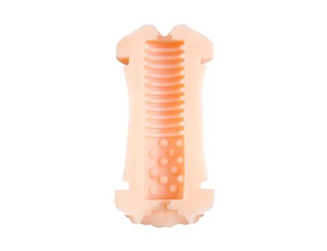 JOS LULU, Masturbator double-sided, TPR, fleshy, 14.5 cm - 11