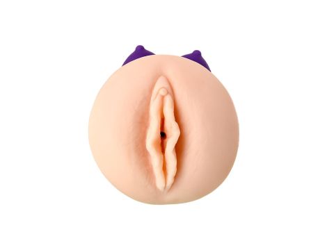 JOS YARA, Masturbator double-sided, TPR, fleshy, 17.5 cm - 7