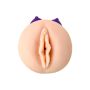 JOS YARA, Masturbator double-sided, TPR, fleshy, 17.5 cm - 8