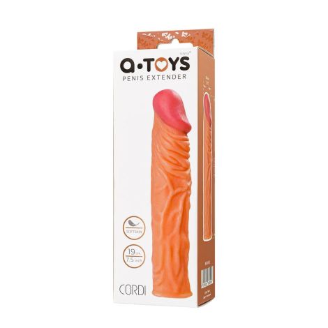 A-TOYS Penis Sleeve, Softskin Flesh 863005 - 3