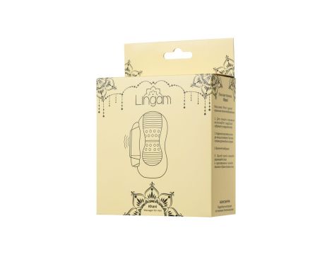 Lingam Khani, Vibrating Masturbator, TPE, Transparent, 9 cm - 5