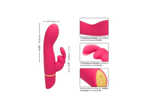 Love Bunny Vibrating G Bunny Pink - 5