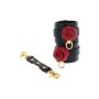 Wild Roses Wrist Cuffs Black - 7