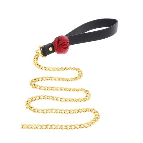 Wild Roses Collar & Leash Black - 8