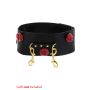 Wild Roses Bondage Belt Black - 7