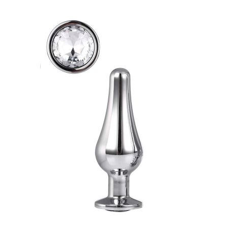 GLEAMING LOVE SILVER PLEASURE PLUG S - 2