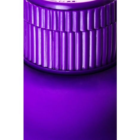 A-TOYS, Vibrator with clitoral stim, Silicone, Purple, 18 cm - 12