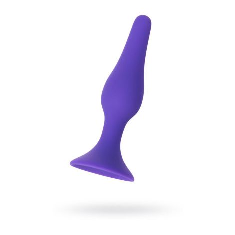 A-TOYS, Anal Plug, Silicone, Purple, 10.2 cm