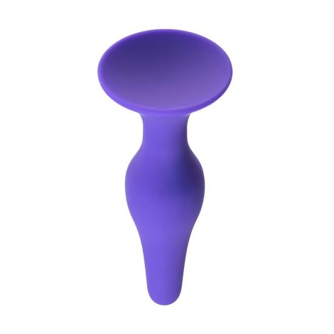 A-TOYS, Anal Plug, Silicone, Purple, 10.2 cm - 4