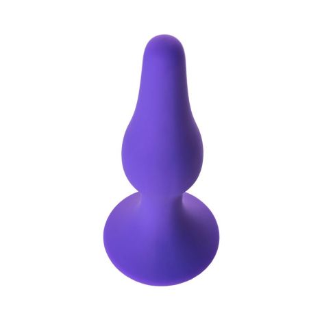 A-TOYS, Anal Plug, Silicone, Purple, 10.2 cm - 5