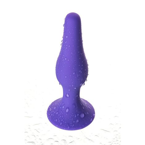 A-TOYS, Anal Plug, Silicone, Purple, 10.2 cm - 9