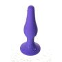 A-TOYS, Anal Plug, Silicone, Purple, 10.2 cm - 10