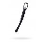 A-TOYS, Anal Vibration Chain, Silicone, Black, 34 cm - 3