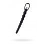 A-TOYS, Anal Vibration Chain, Silicone, Black, 32,7 cm - 3