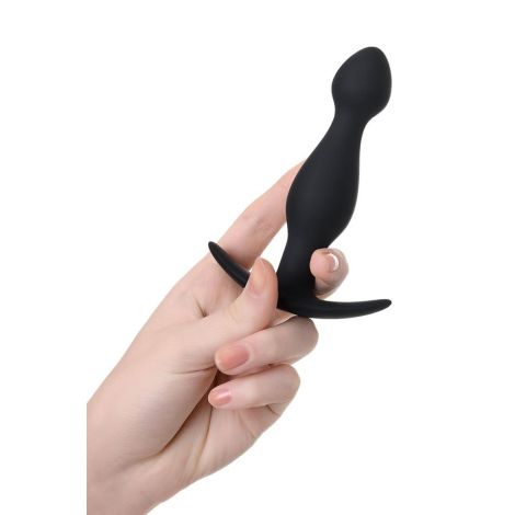 Anal plug A-Toys, size: S black - 2