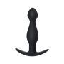 Anal plug A-Toys, size: S black - 7