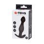 Anal plug A-Toys, size: S black - 4