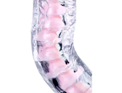 Flexible dildo A-Toys Paret, transparent, 18 cm - 10