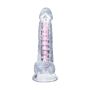 Flexible dildo A-Toys Paret, transparent, 18 cm - 6