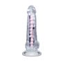 Flexible dildo A-Toys Paret, transparent, 18 cm - 7