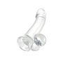 Realistic dildo A-Toys by TOYFA Cryst, TPE, transparent, 15 cm - 5