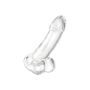 Realistic dildo A-Toys by TOYFA Cryst, TPE, transparent, 15 cm - 6