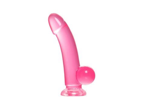 Realistic dildo A-Toys by TOYFA Fush, TPE, pink, 18 cm - 3