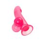 Realistic dildo A-Toys by TOYFA Fush, TPE, pink, 18 cm - 5