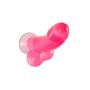 Realistic dildo A-Toys by TOYFA Fush, TPE, pink, 18 cm - 6