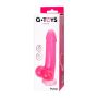 Realistic dildo A-Toys by TOYFA Fush, TPE, pink, 18 cm - 8