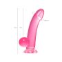 Realistic dildo A-Toys by TOYFA Fush, TPE, pink, 18 cm - 10