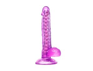 Realistic dildo A-Toys by TOYFA Celiam, TPE, purple, 20.5 cm - image 2