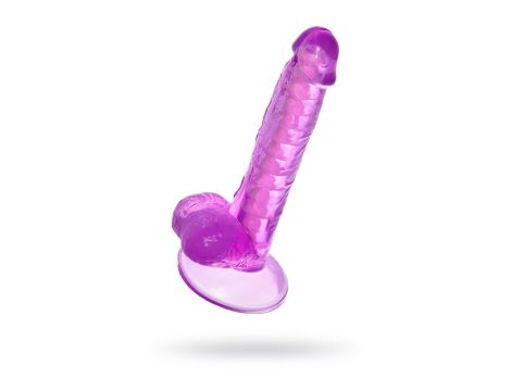 Realistic dildo A-Toys by TOYFA Celiam, TPE, purple, 20.5 cm