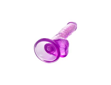 Realistic dildo A-Toys by TOYFA Celiam, TPE, purple, 20.5 cm - 5