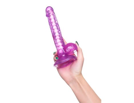 Realistic dildo A-Toys by TOYFA Celiam, TPE, purple, 20.5 cm - 7