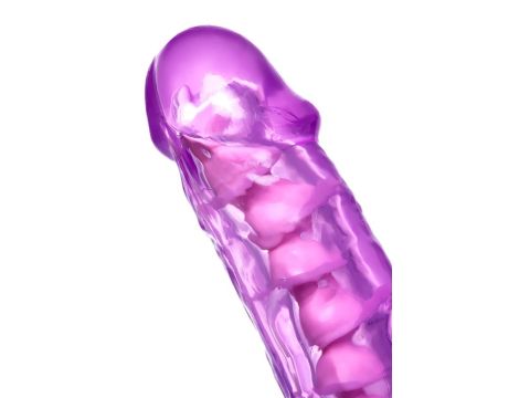 Realistic dildo A-Toys by TOYFA Celiam, TPE, purple, 20.5 cm - 11