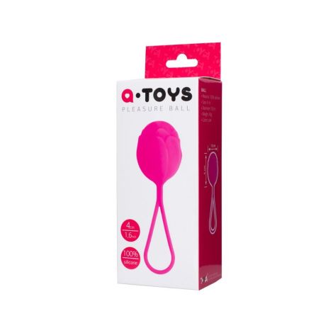 A-TOYS,Vaginal ball, Silicone, Pink, O 3.5 cm - 3