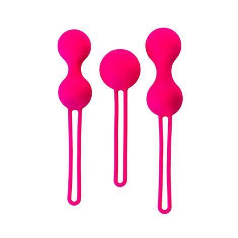 A-TOYS, Set of vaginal balls, 7,9 cm, silicone, diameter 3-3,2 cm - 2